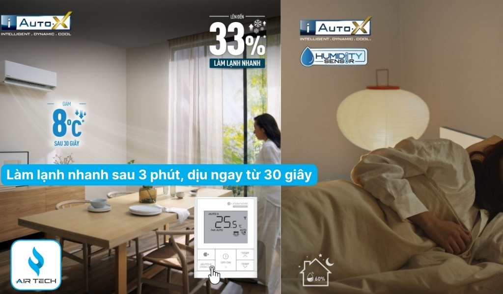 Làm lạnh nhanh iAUTO-X với P-TECh