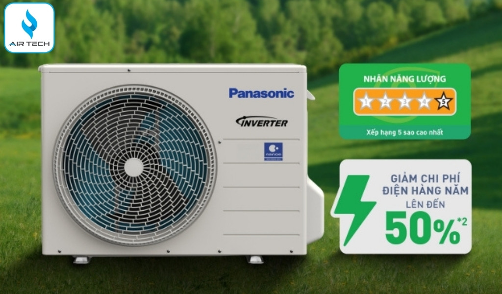 Công nghệ Inverter tiết kiệm điện vượt trội 30-50%