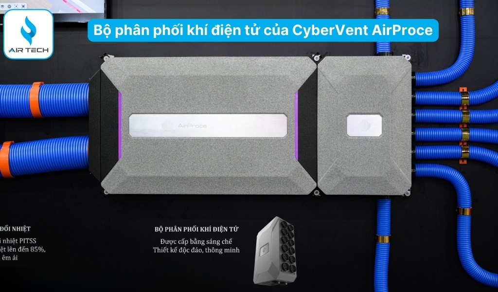 Bộ phân phối khí điện tử – Phân phối khí tươi tối ưu