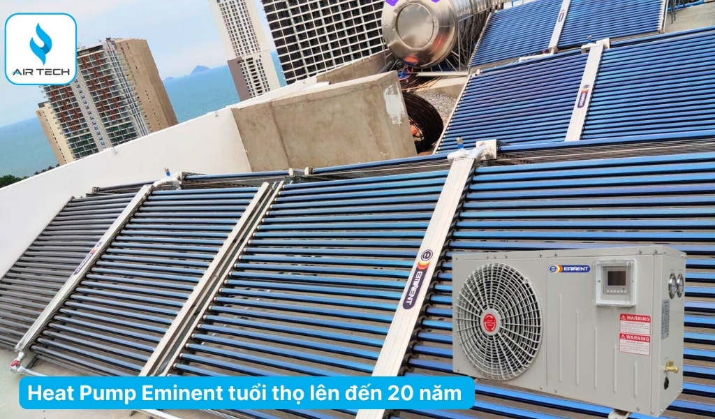 Sản phẩm Eminent được đánh giá có tuổi thọ trung bình 15 – 20 năm