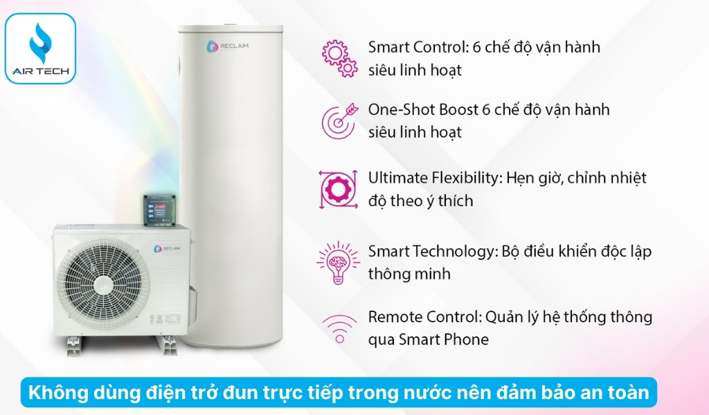 Heat Pump Reclaim an toàn tuyệt đối