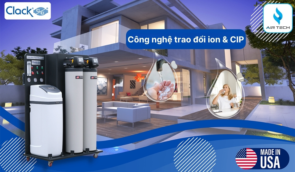 Công nghệ trao đổi ion & CIP hiện đại