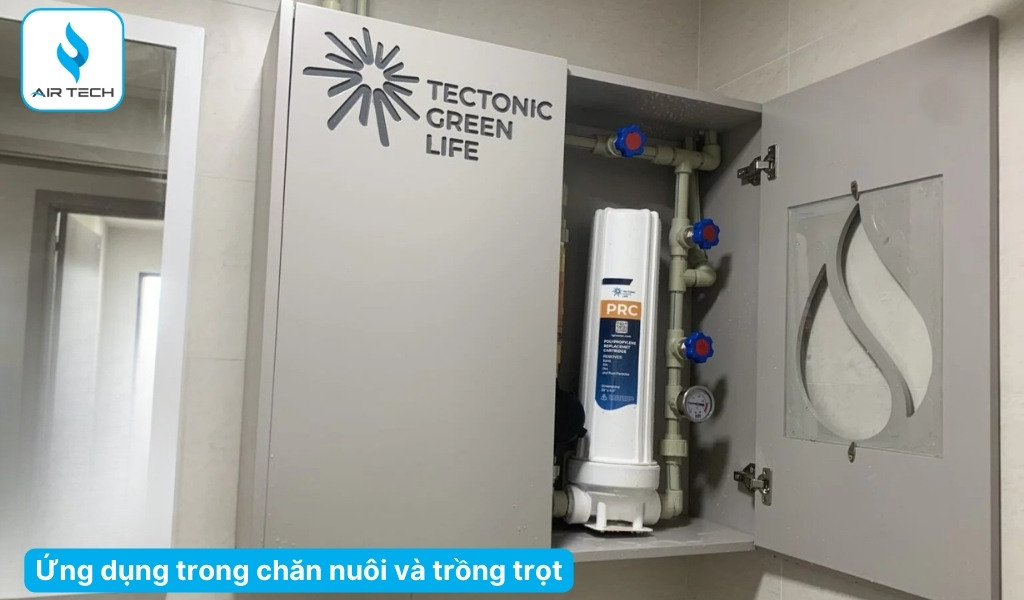Ứng dụng trong chăn nuôi và trồng trọt